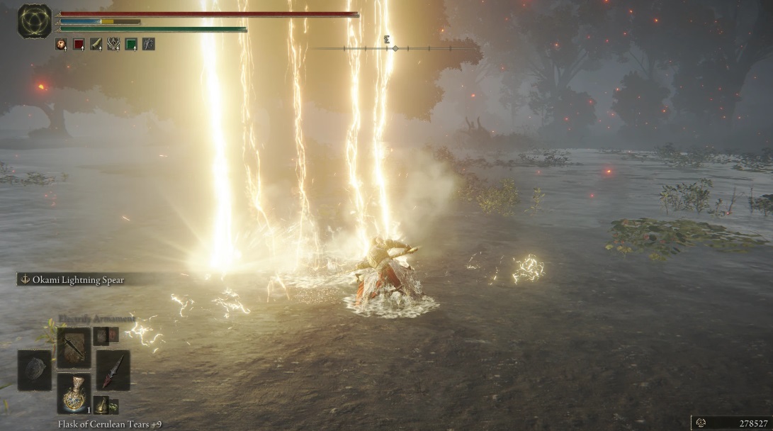 《艾爾登法環》新武器狼戰士長矛MOD