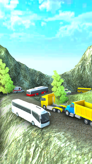 卡車經(jīng)典危險道路