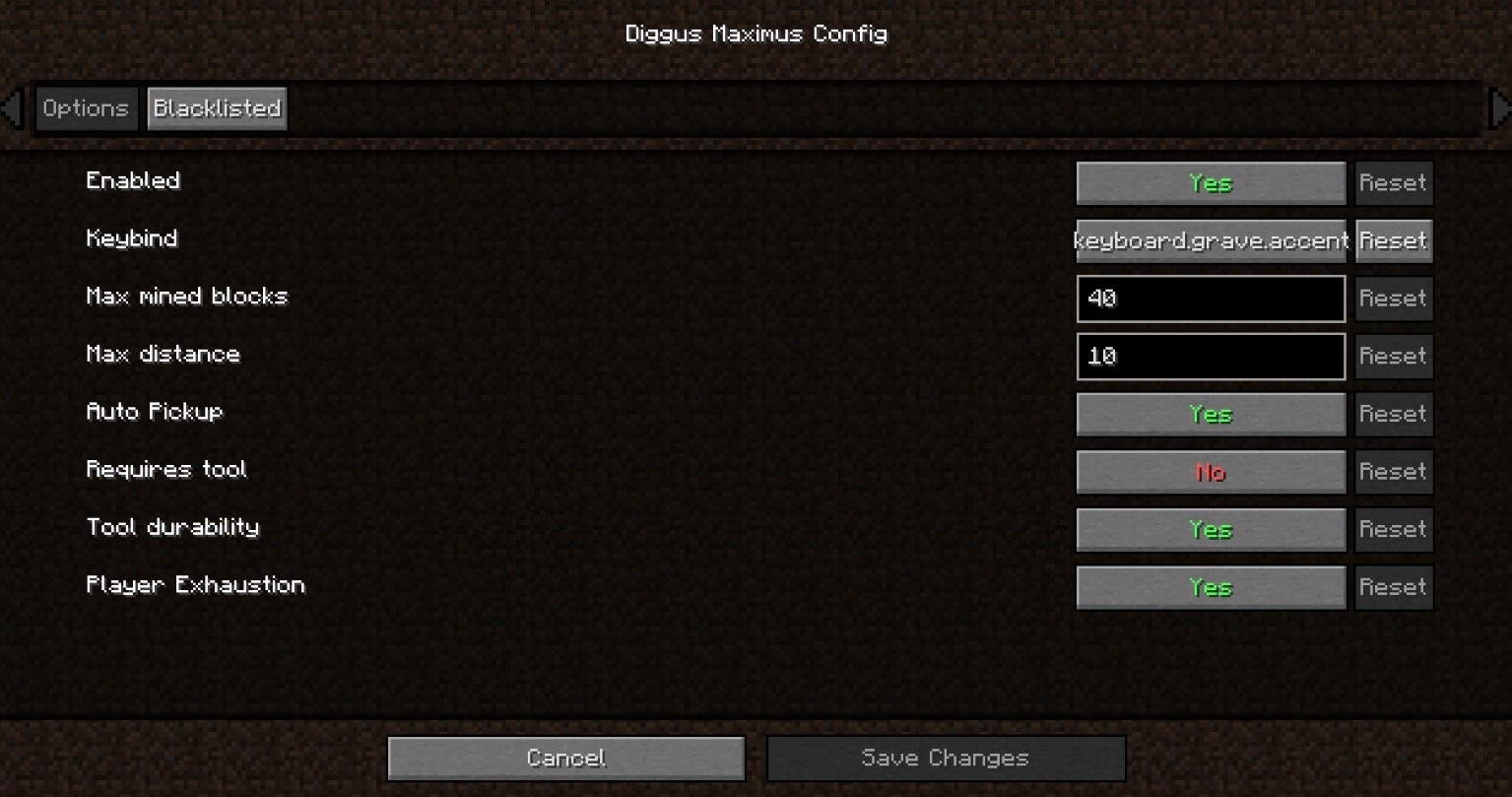 《我的世界》1.16.5連鎖挖掘MOD