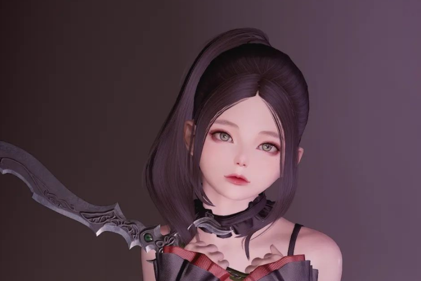 《上古卷軸5：天際重制版》韓網(wǎng)精品女獨(dú)立隨從達(dá)瑟MOD