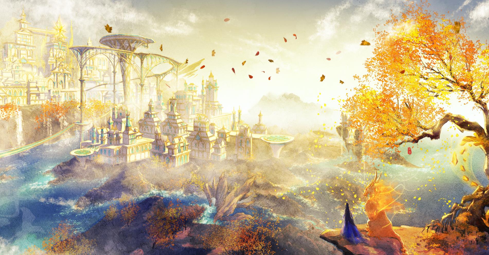 《Wallpaper Engine》古劍奇譚3天鹿城動態壁紙