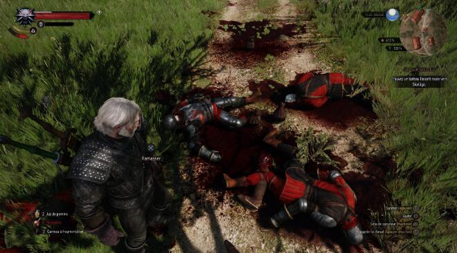 《巫師3次世代版》血跡不消退MOD