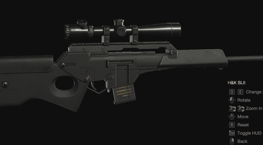 《生化危機(jī)4：重制版》HK SL8 Stingray in Black皮膚MOD