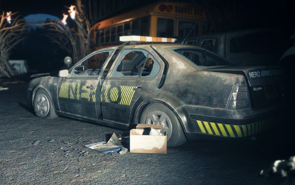 《往日不再》廢棄警車紋理MOD