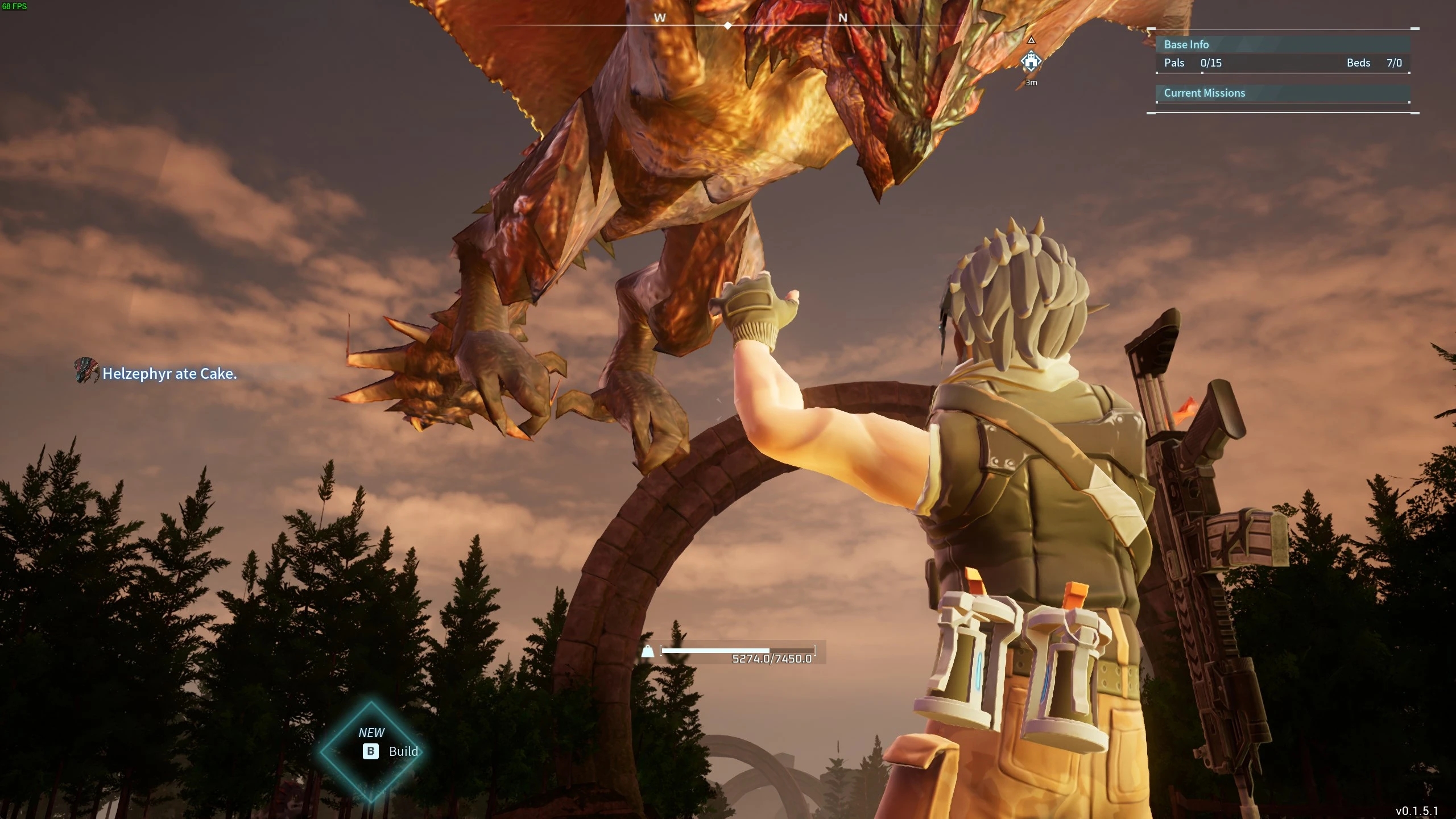 《幻獸帕魯》怪物獵人雄火龍?zhí)鎿Q雷冥鳥MOD