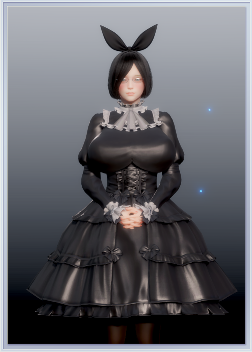 《ROOM Girl》性感哥特風眼鏡娘MOD