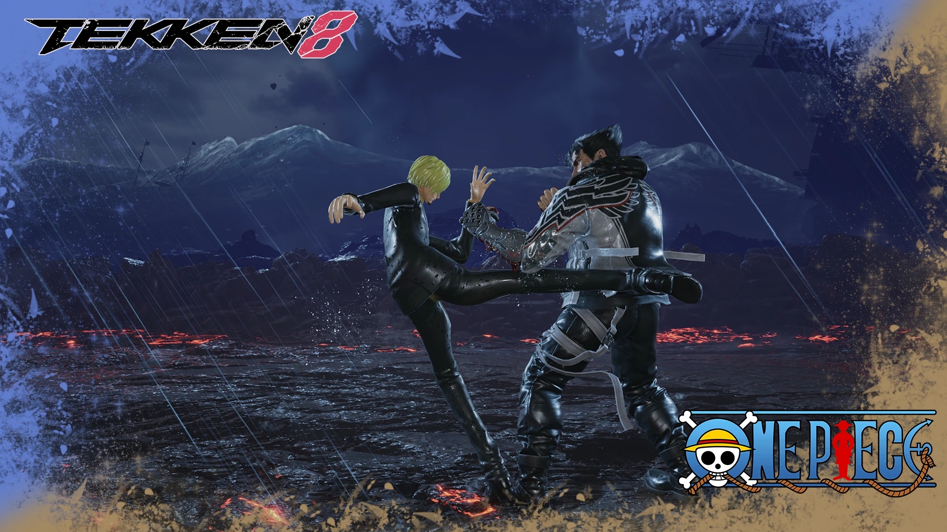 《鐵拳8》海賊王山治替換花郎MOD