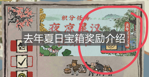 《江南百景圖》去年夏日寶箱獎(jiǎng)勵(lì)介紹