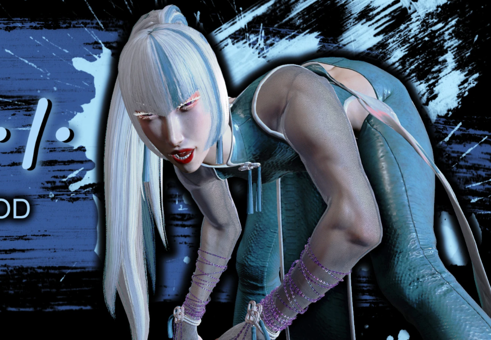 《街頭霸王6》阿鬼馬尾發型MOD