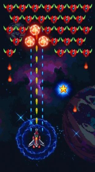 復(fù)古太空射擊