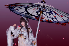 《AI少女》黑色長發(fā)白色古風(fēng)紗裙小姐姐MOD