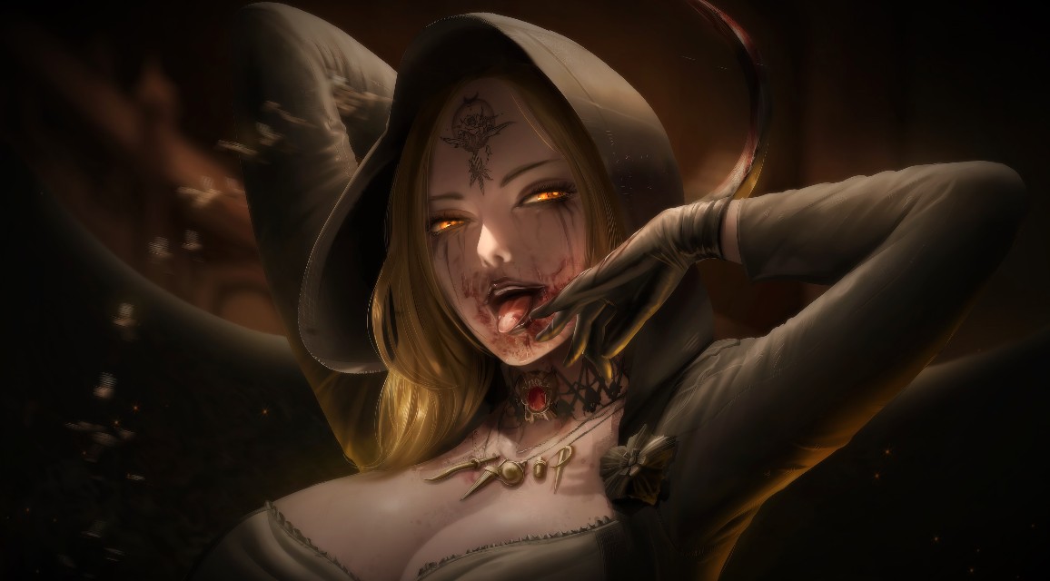 《Wallpaper Engine》生化危機8吸血鬼女兒精美繪圖動態壁紙