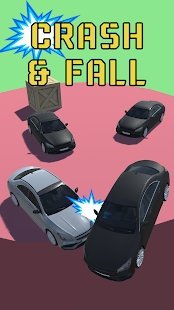 將汽車撞下高臺