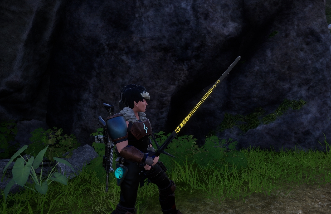 《幻獸帕魯》武器替換為湖女之劍MOD