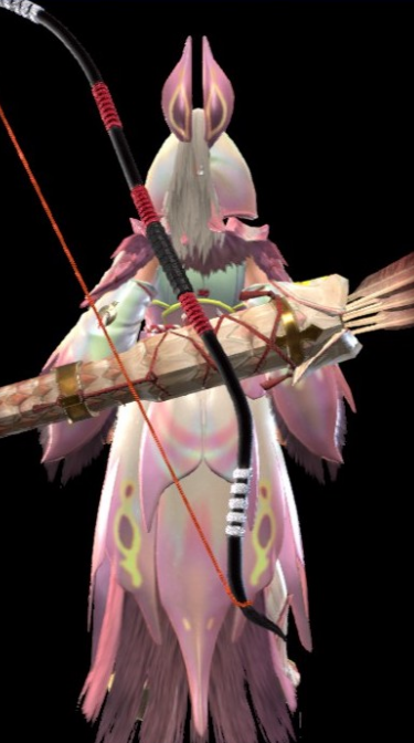 《怪物獵人：崛起》仁王2大師之弓武器外觀MOD