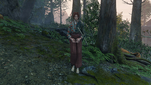 《只狼：影逝二度》艾瑪印花和風服裝MOD