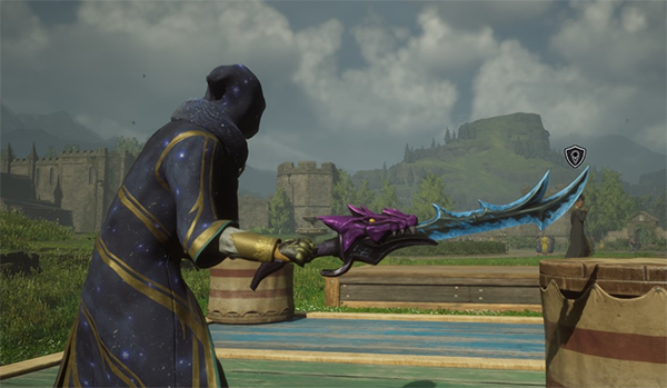 《霍格沃茨之遺》暗黑破壞神魔劍士龍咒刃替換魔杖MOD