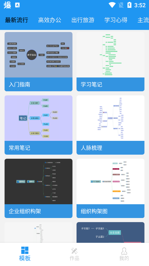 快捷思維導圖