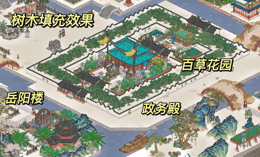 《江南百景圖》江南皇宮造景怎么玩