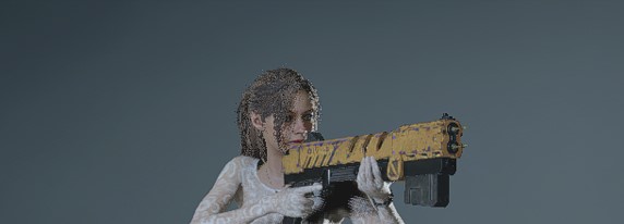 《生化危機2：重制版》克萊爾清純白色蕾絲內衣v2.4MOD[僅支持舊版本]