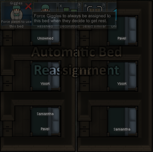 《邊緣世界》自動床位分配v1.3MOD