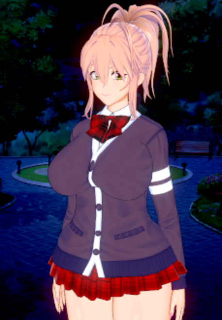 《戀活Sunshine》清純粉毛制服美少女MOD