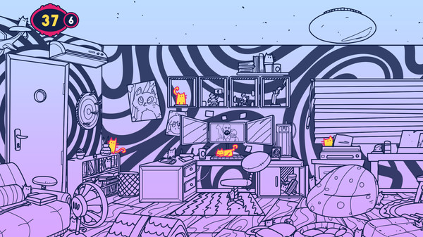 一棟滿是貓的樓