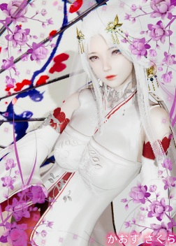 《AI少女》白毛雪膚櫻花少女MOD