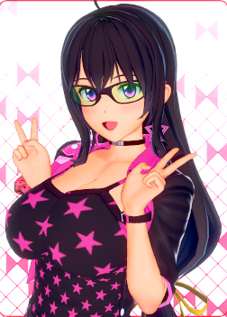 《戀活Sunshine》時尚黑皮眼鏡娘MOD