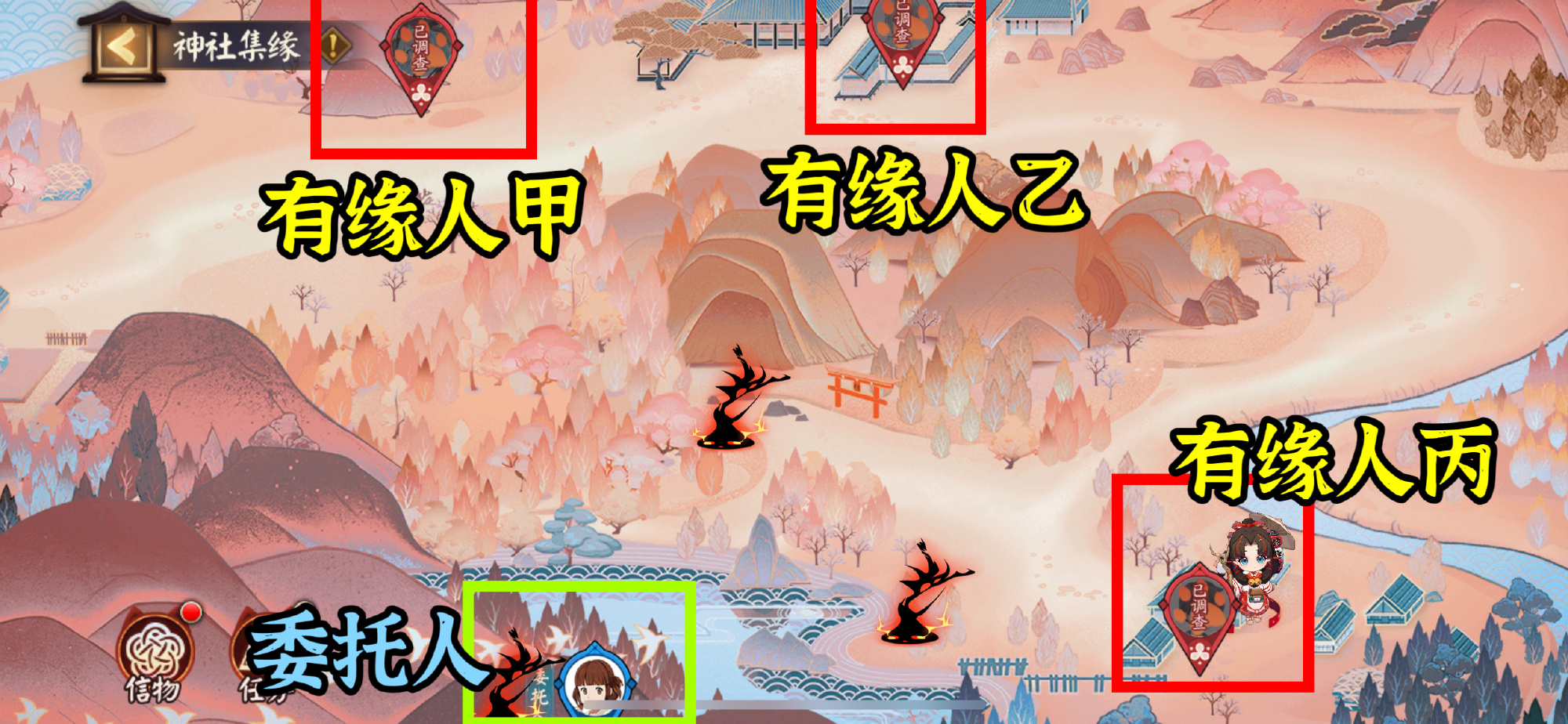 《陰陽師》神社集緣day6攻略