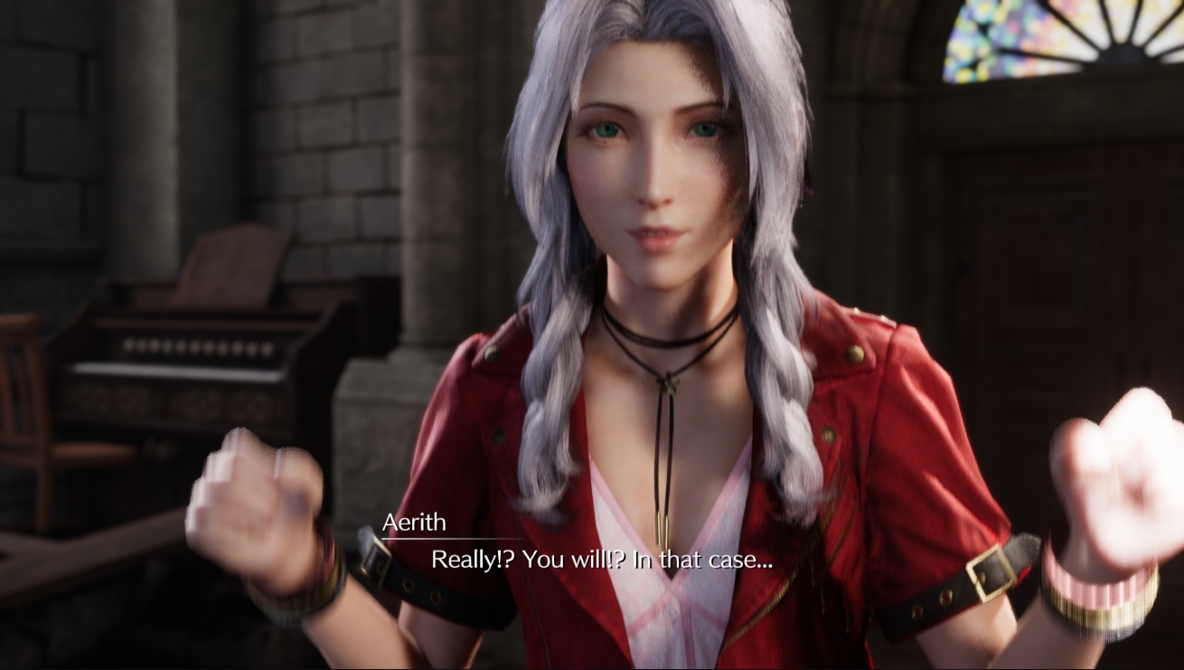 《最終幻想7：重制版》愛麗絲多發色替換MOD[支持服裝變換]