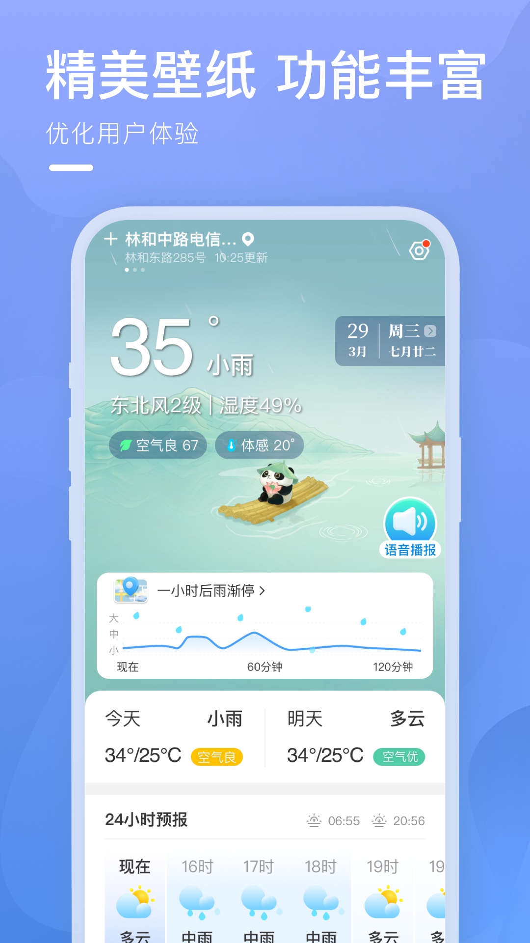 細雨天氣