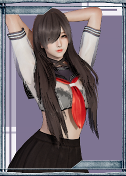 《AI少女》狂野露臍短袖水手服御姐MOD
