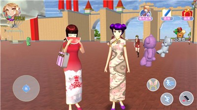 櫻花校園粉色少女