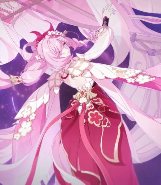 《Wallpaper Engine》愛莉希雅「春好桃夭」超清動態壁紙