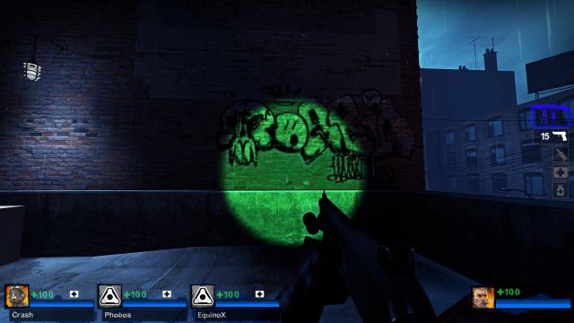 《求生之路2》綠色手電筒MOD