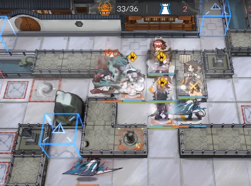 《明日方舟》尋晝行動灰齊山麓8級低配攻略