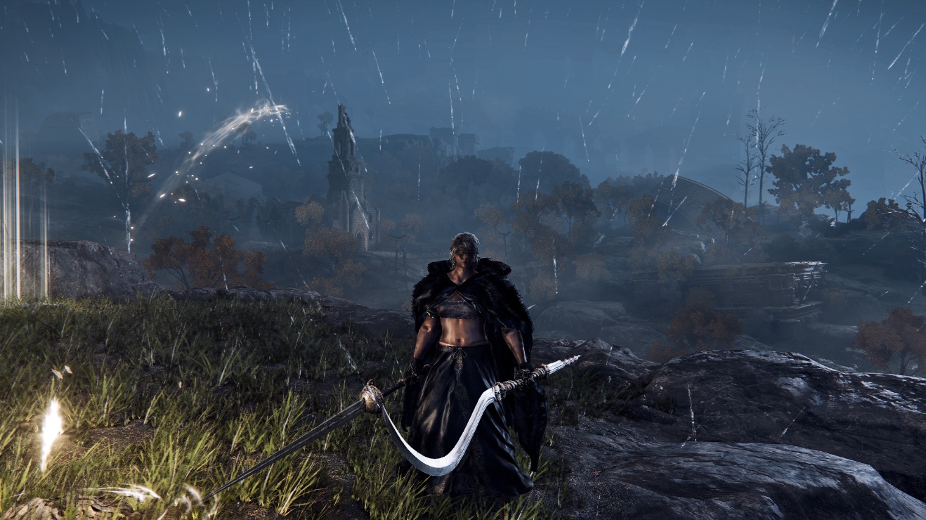 《艾爾登法環(huán)》黑色的守墓斗篷MOD