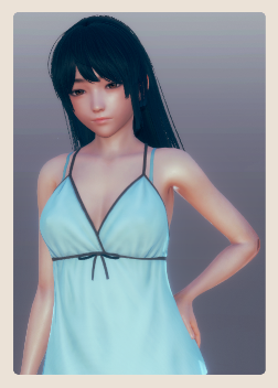《甜心選擇2》長發吊帶睡衣少女MOD