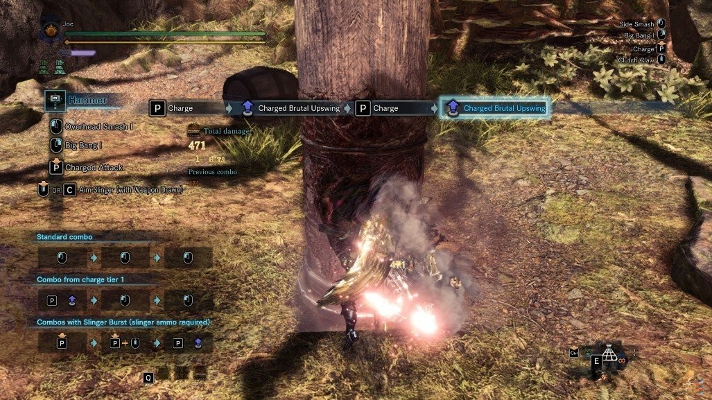 《怪物獵人：世界》錘子招式增強MOD