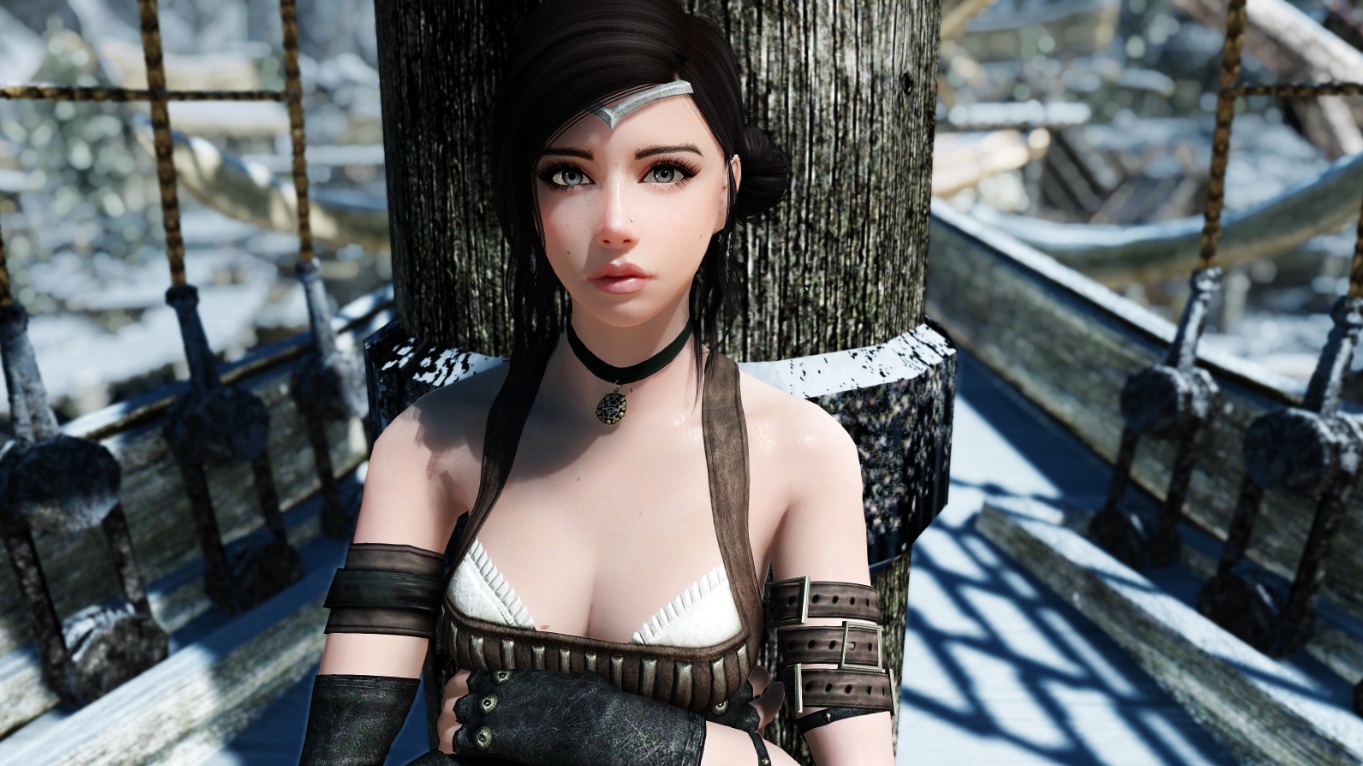 《上古卷軸5：天際重制版》無違和可制作皮革套裝MOD
