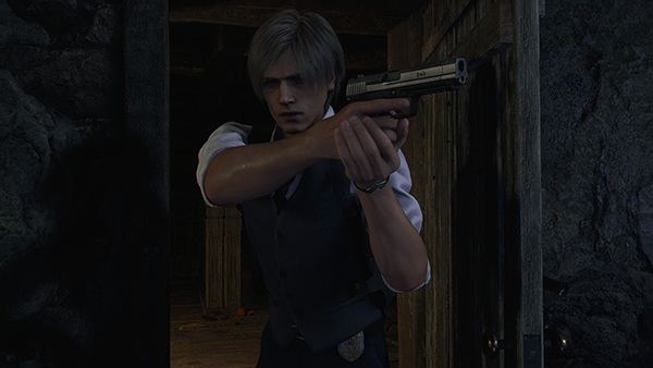 《生化危機4：重制版》Demo里昂RE2R黑色套裝MOD