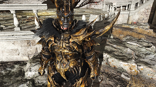 《艾爾登法環》亡靈之王賈里爾盔甲MOD