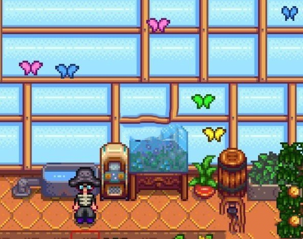 《星露谷物語》更好的蝴蝶籠MOD