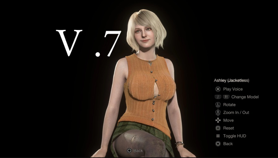 《生化危機4：重制版》阿什莉開襟毛衣MOD[正式版]