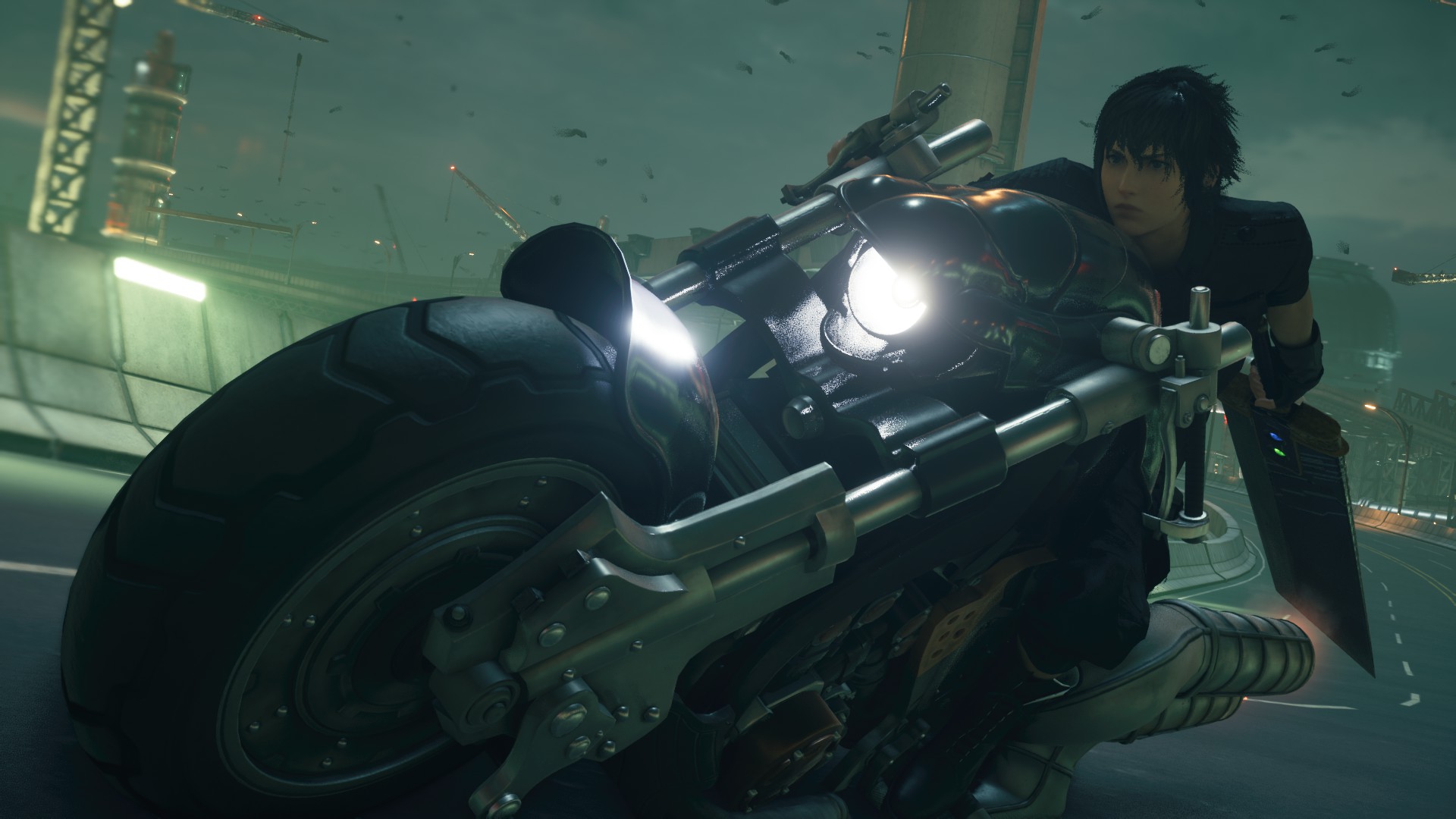 《最終幻想7：重制版》更加輕便的重型機(jī)車MOD