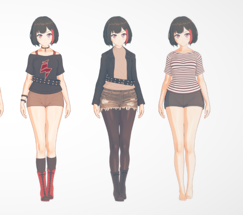 《戀活Sunshine》活潑挑染制服美少女MOD