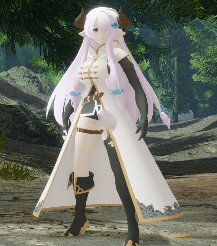 《怪物獵人：崛起》碧藍幻想娜爾梅亞外觀MOD曙光版