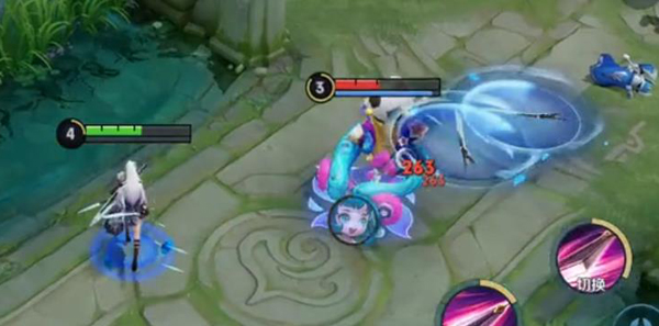 王者榮耀花木蘭默契交鋒技能特效