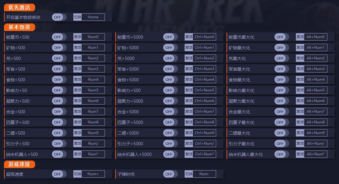 《星際迷航：無限》v1.0.0三十八項修改器一修大師版